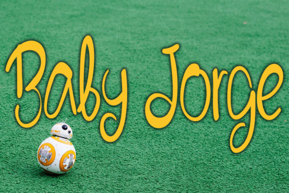 Baby Jorge: The Handwritten Typeface for Scroll-Stopping Campaigns