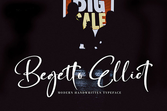 Begetto Elliot: A Handwritten Typeface for Elegant Brand Identity