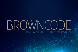 Browncode Thin: The Elegant Sans Serif Font for Handmade Creators