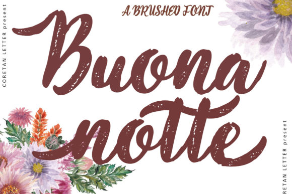 Buonanotte: The Perfect Script Amp Font for Elegant Campaigns