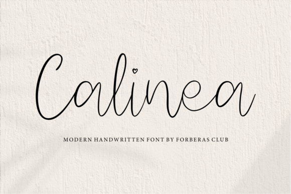 Calinea: The Perfect Handwritten Font for Handmade Crafts