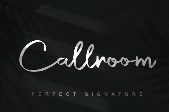 Callroom: The Elegant Handwritten Typeface for Modern Branding