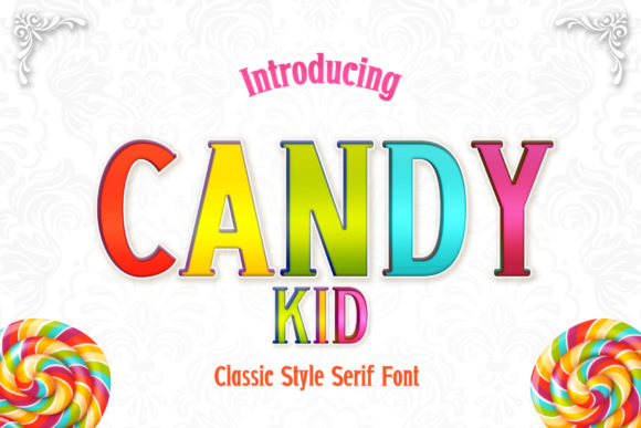 Candy Kid: The Serif Typeface That Elevates Campaign Visuals