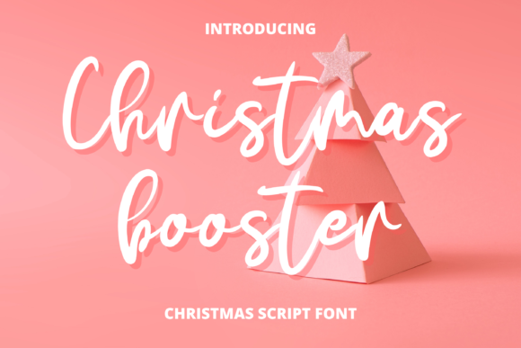 Christmas Booster: A Handwritten Typeface for Editorial Design