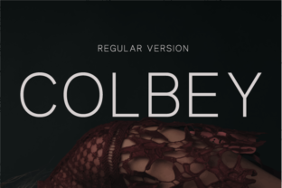 Colbey Regular: A Modern Sans Serif Typeface for Web Design