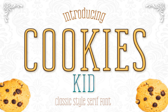 Cookies Kid: The Serif Typeface That Polishes Your Brand Identity