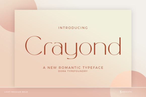 Crayond Typeface: A Delightful Sans Serif for Modern Web Design