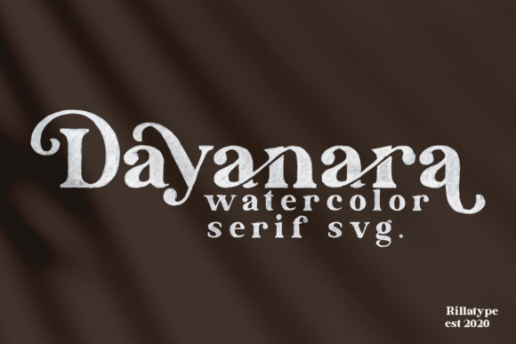 Dayanara: The Elegant Serif Font for Modern Brand Identity