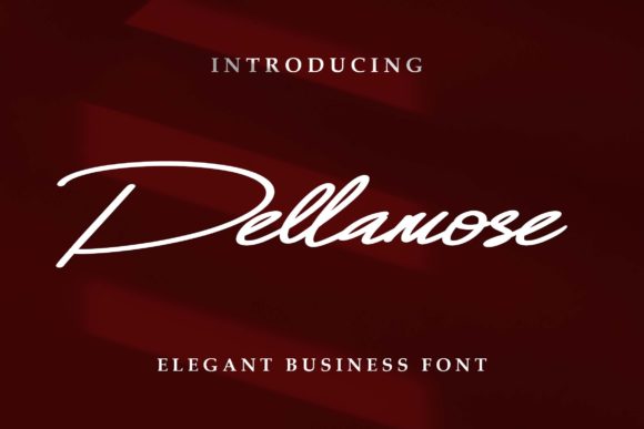 Dellamose: The Elegant Script Typeface for Modern Web Design