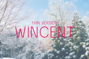 Elevate Your Editorial Design with Wincent Outline Thin Typeface