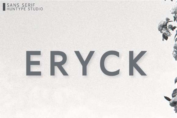 Eryck: The Elegant Sans Serif Font for Handmade Creators