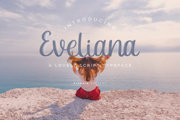 Eveliana: The Handwritten Typeface for Elegant Web Design