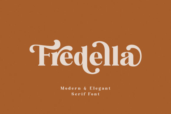 Fredella: A Premium Serif Typeface for Elegant Web Design