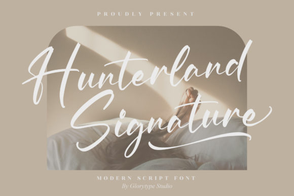 Hunterland Signature: The Elegant Typeface for Modern Editorial Design