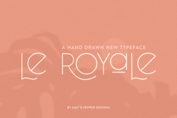 Le Royale: A Wavey Sans Serif Typeface for Modern Web Design