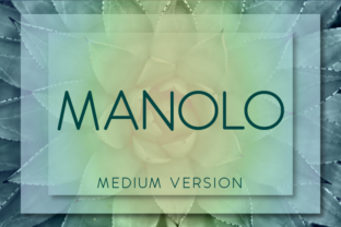 Manolo Medium: A Clean Sans Serif Typeface for Modern Branding