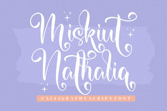 Miskiut Nathalia: The Premium Script Font for Scroll-Stopping Campaigns