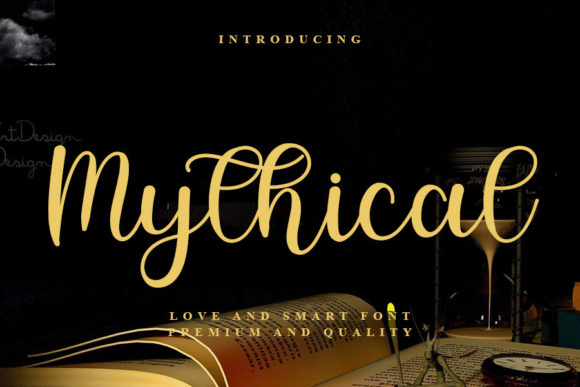 Mythical: The Handwritten Typeface That Elevates Editorial Design