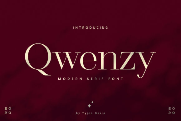 Qwenzy: The Premium Serif Font That Polishes Your Brand Identity