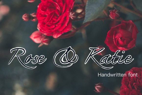 Rose Katie: The Perfect Handwritten Font for Your Craft Projects