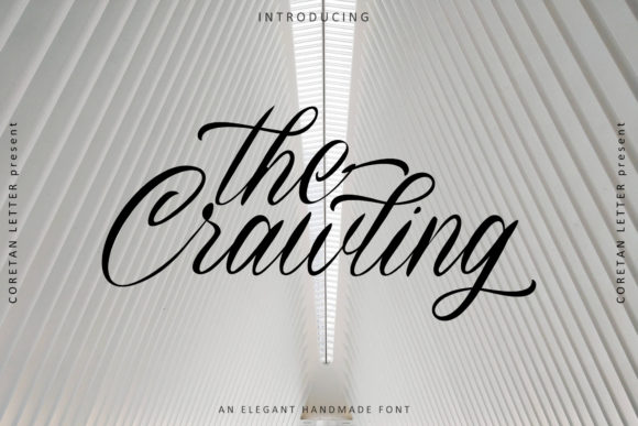 The Crawling: A Handwritten Typeface for Editorial Design