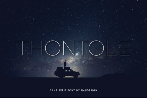 Thontole: The Premium Sans Serif Font for Scroll-Stopping Campaigns