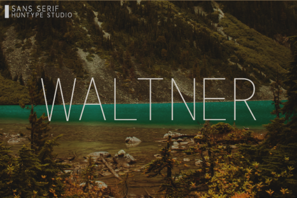 Waltner: The Minimal Sans Serif Font for Modern Web Design